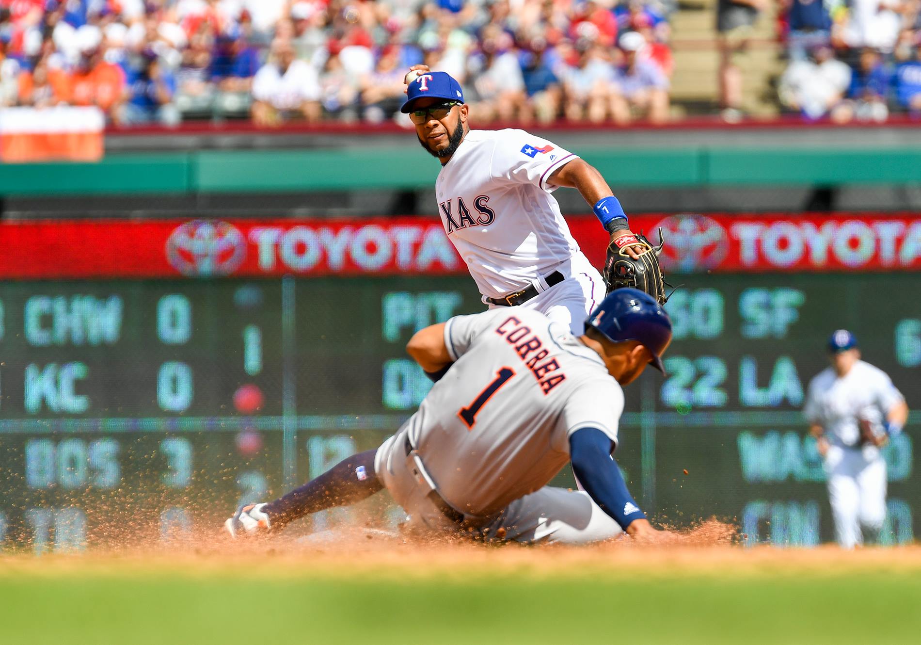 Astros Drop Rangers 41 On Opening Day D210SPORTS