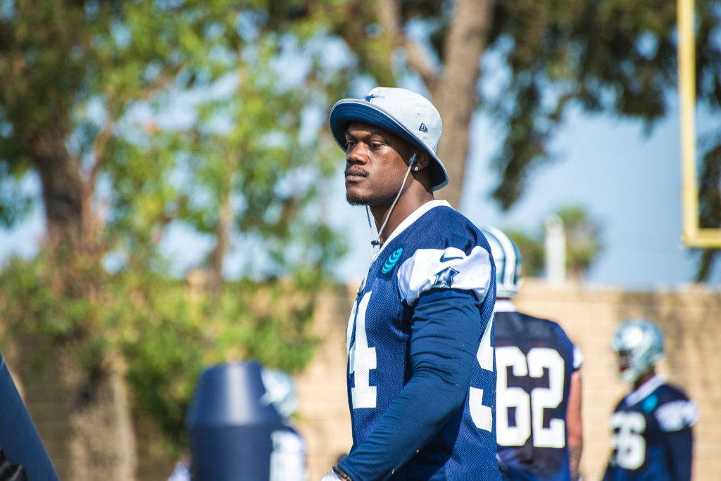 Dallas Cowboys: Randy Gregory appears before Roger Goodell