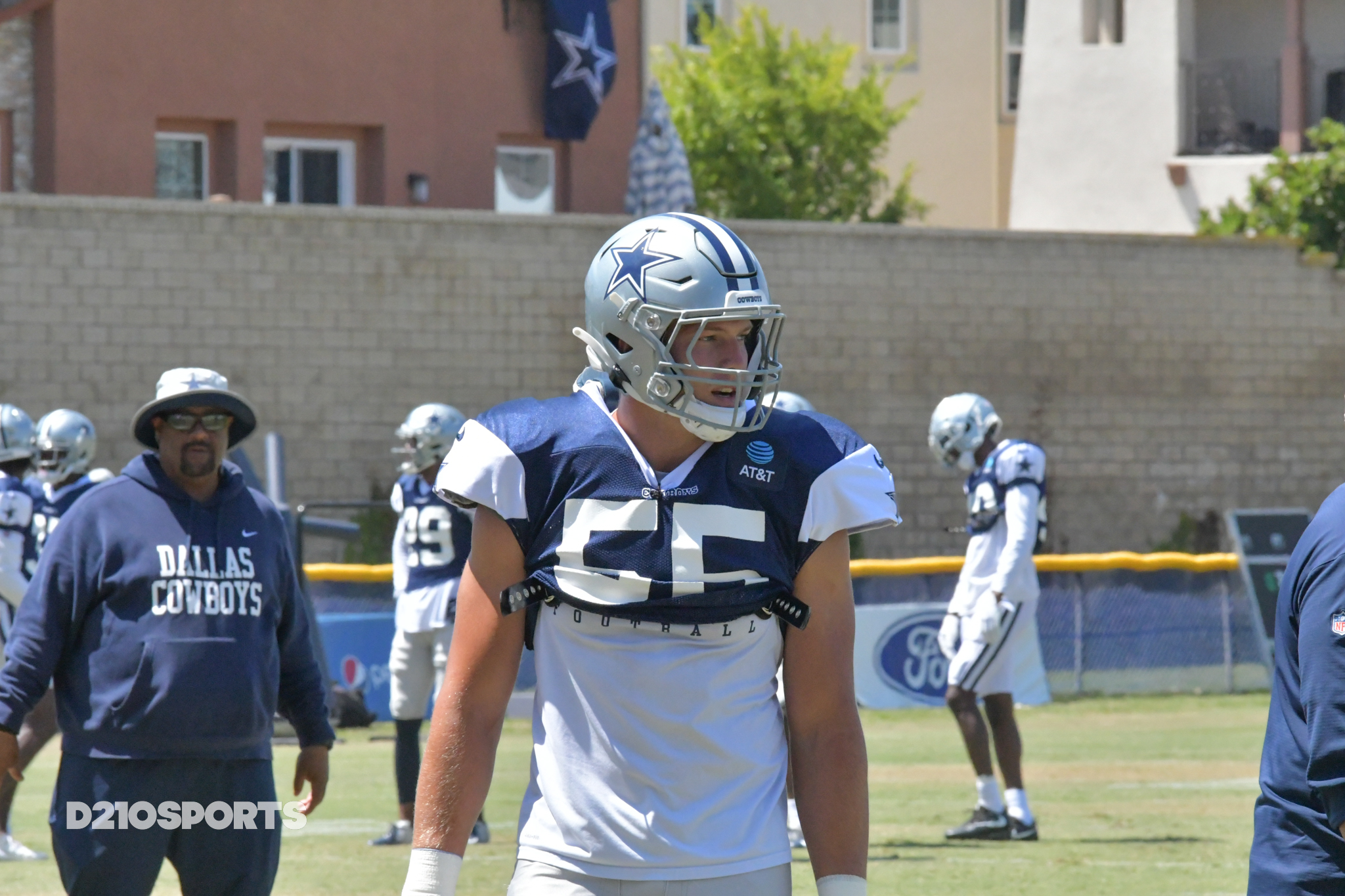 Keanu Neal and Leighton Vander Esch of the Dallas Cowboys on