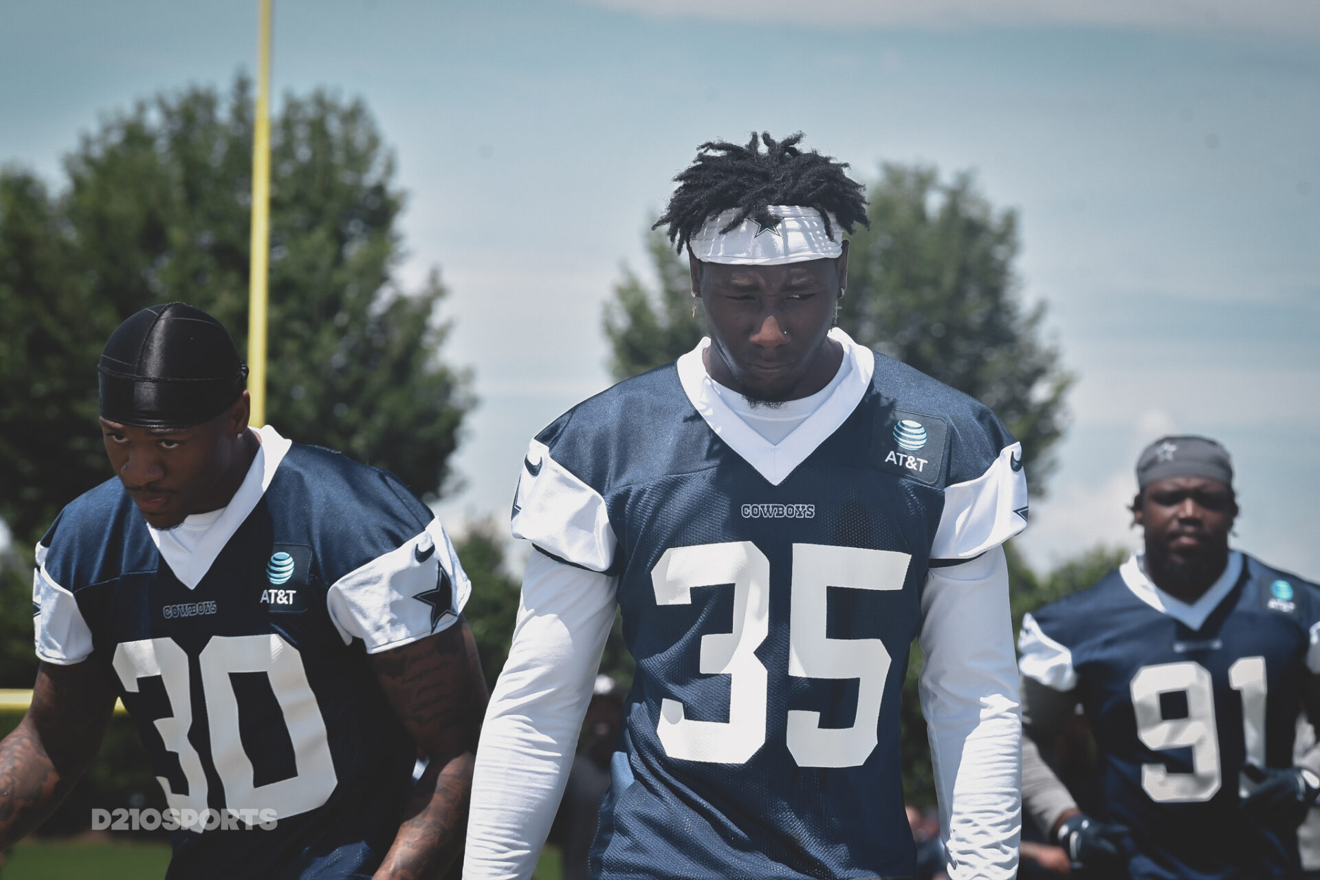 Dallas Cowboys Rookie Mini Camp Last Session Before Meeting The Veterans  For OTA'S - D210SPORTS