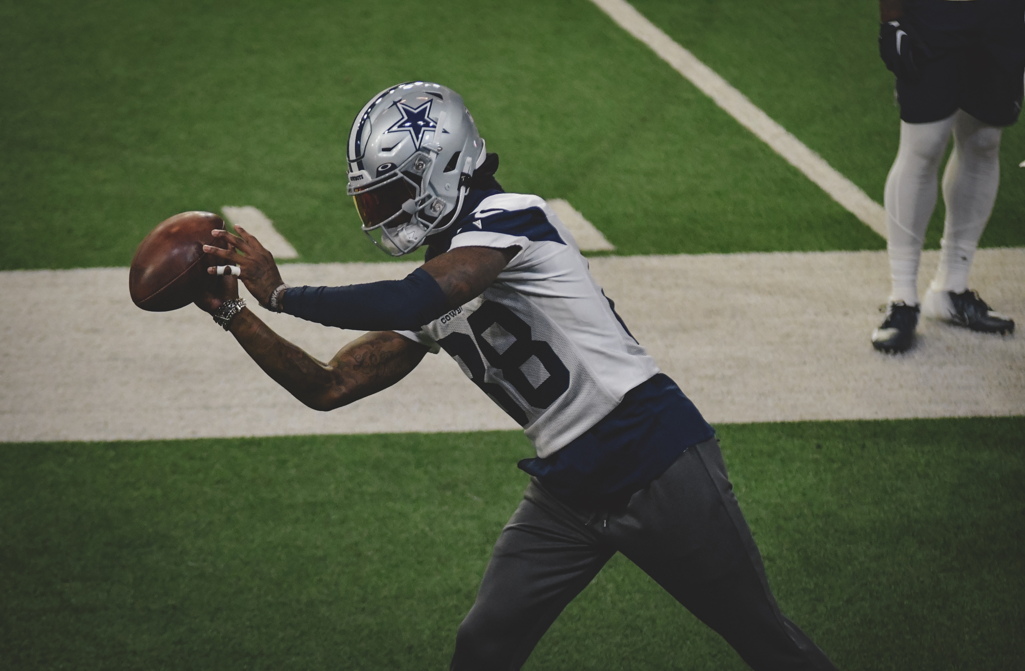 Dallas Cowboys wide receiver KaVontae Turpin (9) is seen during an